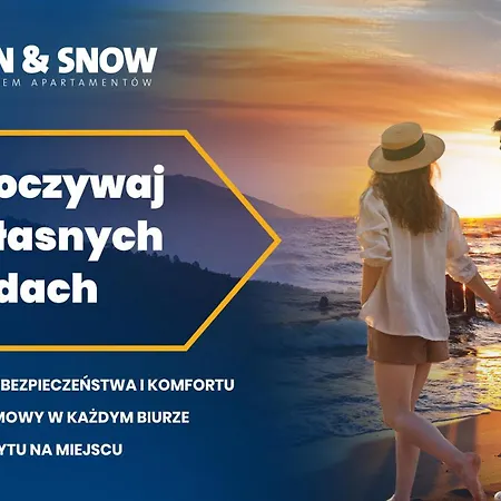아파트 Sun & Snow, Gdynia Nowe Orlowo 그디니아